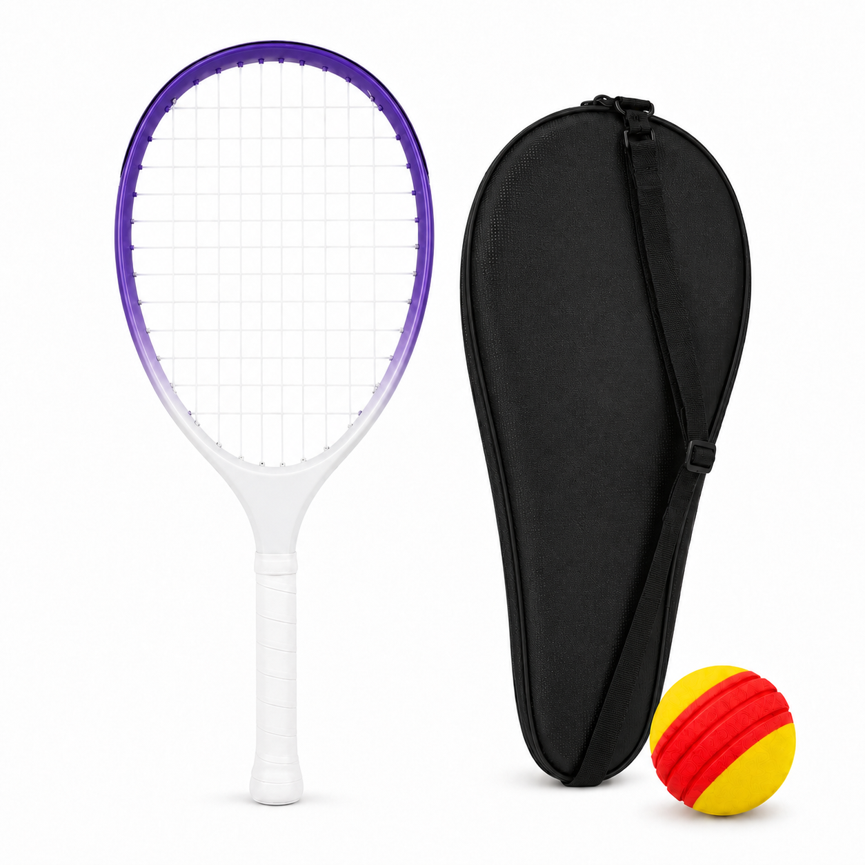 Typti Carbon Fiber Racket & Ball Set