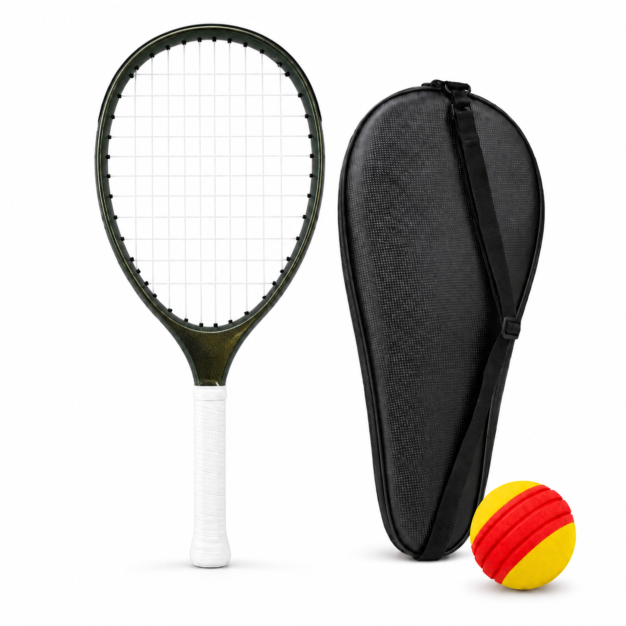 Typti Carbon Fiber Racket & Ball Set