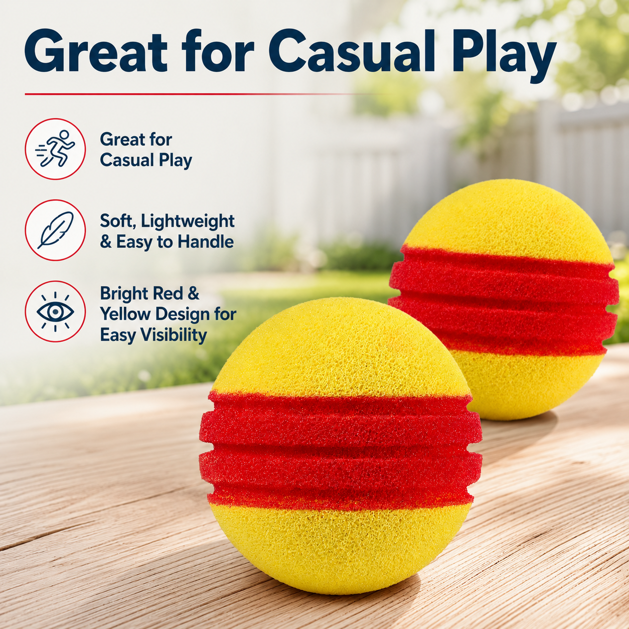 Typti Replacement Foam Balls - 2 Pack