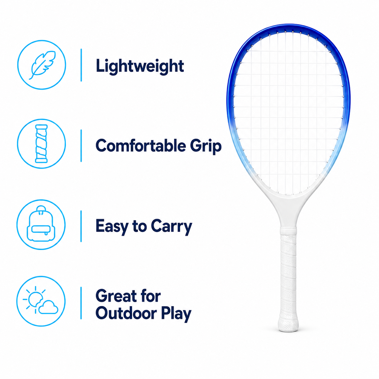 Typti Carbon Fiber Racket & Ball Set